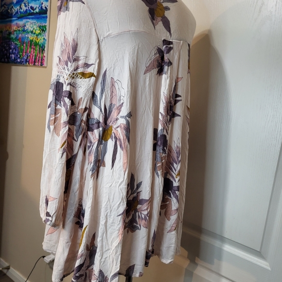 Free People Floral Boho  Tunic Dress - Picture 7 of 11